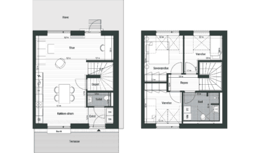 Plantegning for: Bolig nr. 1