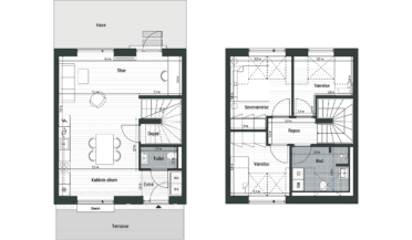 Plantegning for: Bolig nr. 4